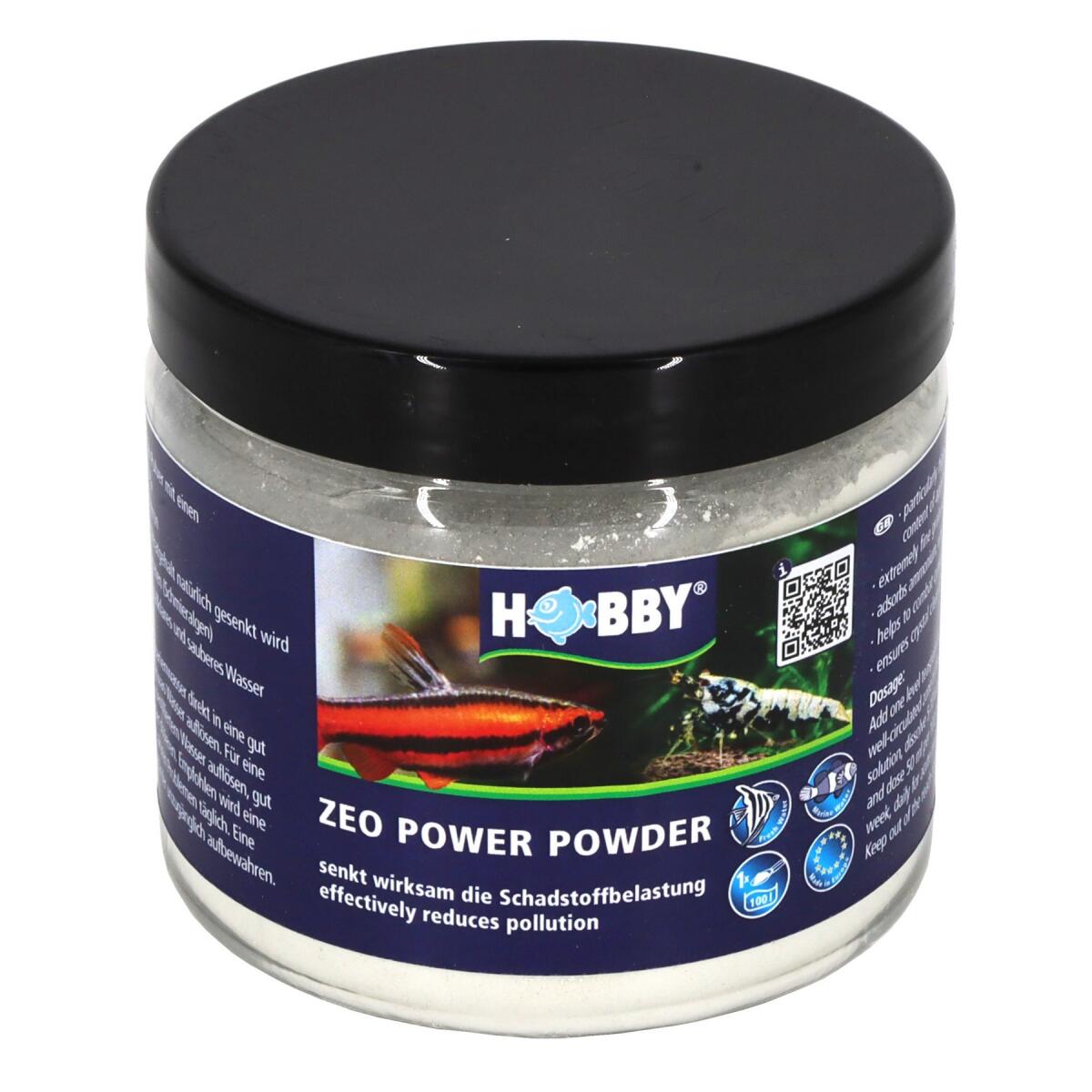 Цеолитный порошок для очистки аквариума Hobby Zeo Power Powder 125г (51070)