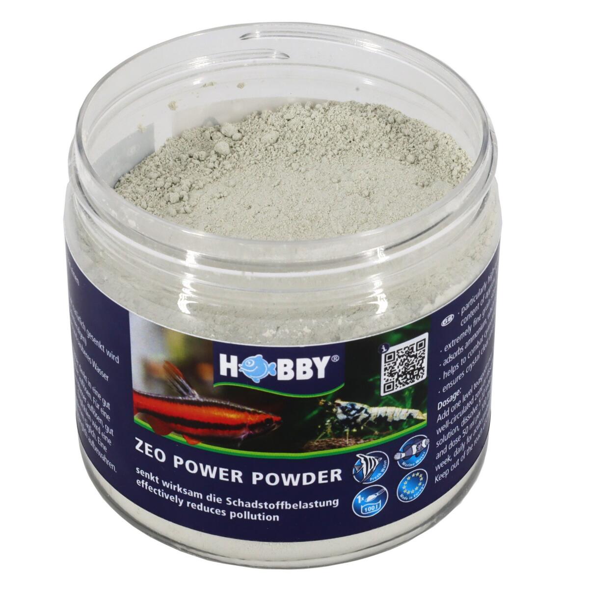 Цеолітовий порошок для очищення акваріума Hobby Zeo Power Powder 125г (51070)