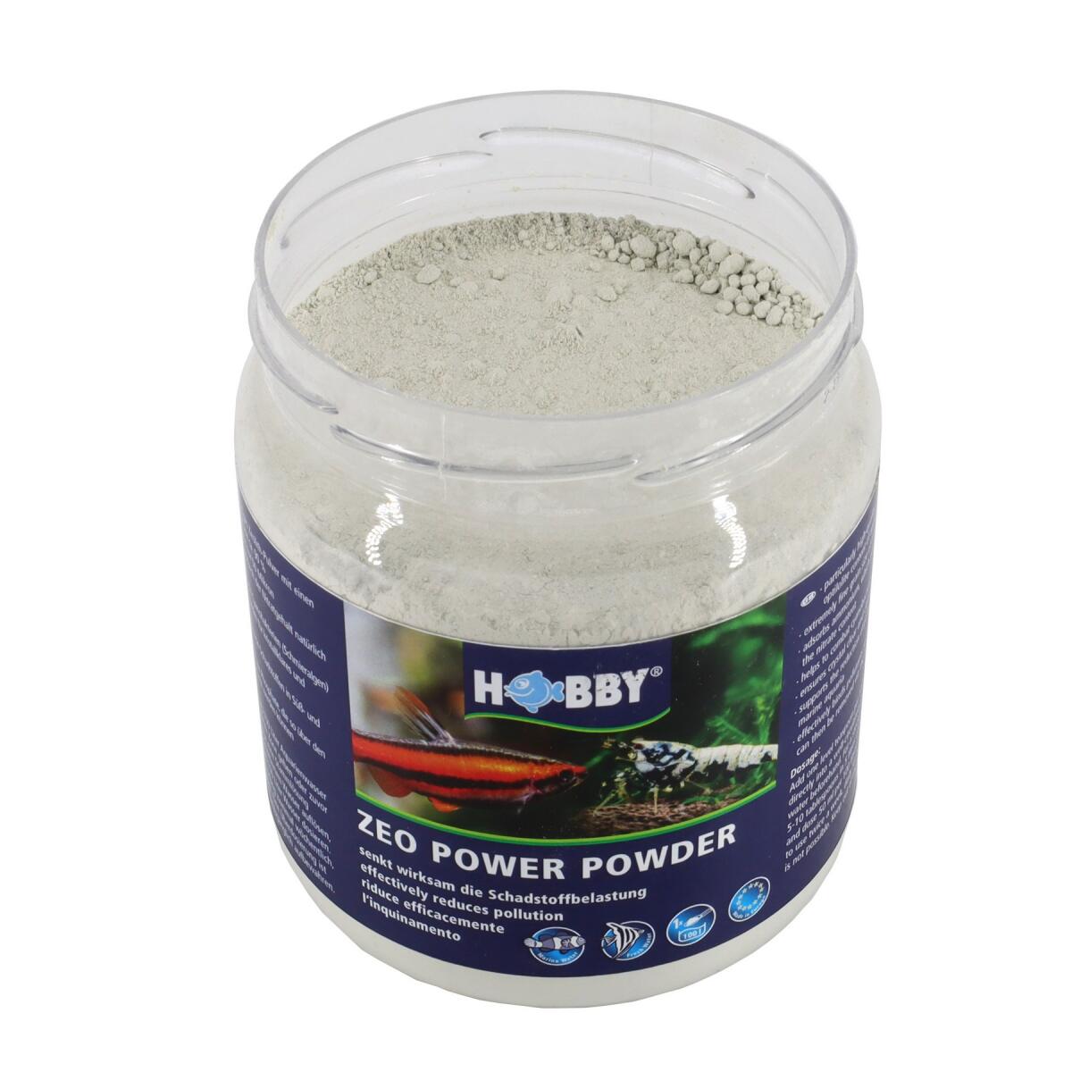 Цеолітовий порошок для очищення акваріума Hobby Zeo Power Powder 350г (51072)