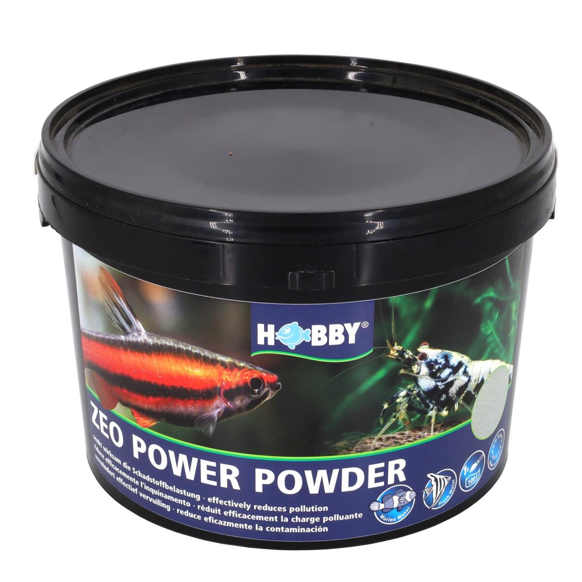 Цеолитный порошок для очистки аквариума Hobby Zeo Power Powder 2кг (51076)