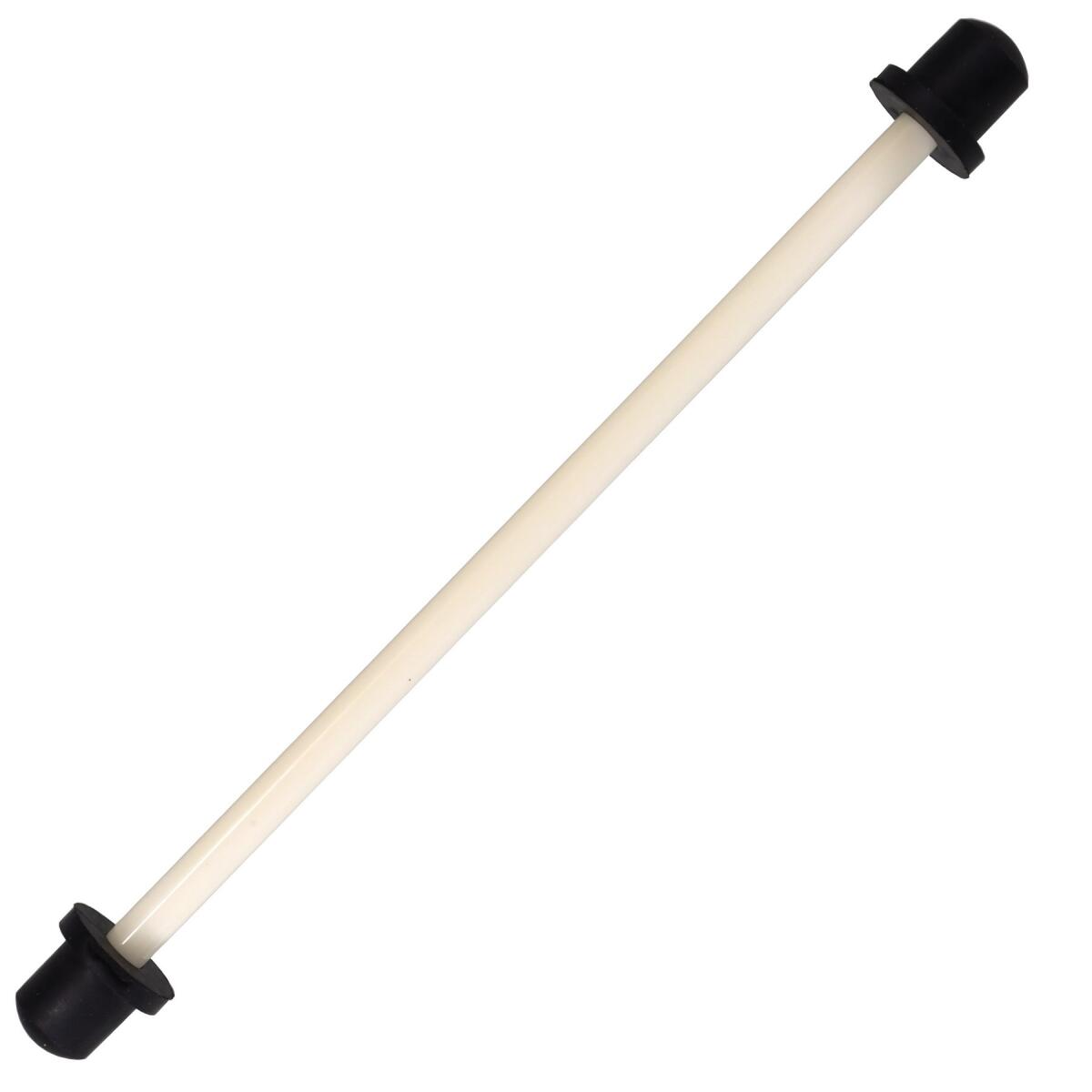 Вісь керамічна для акваріумних фільтрів і насосів 4x108 мм з гумовими втулками