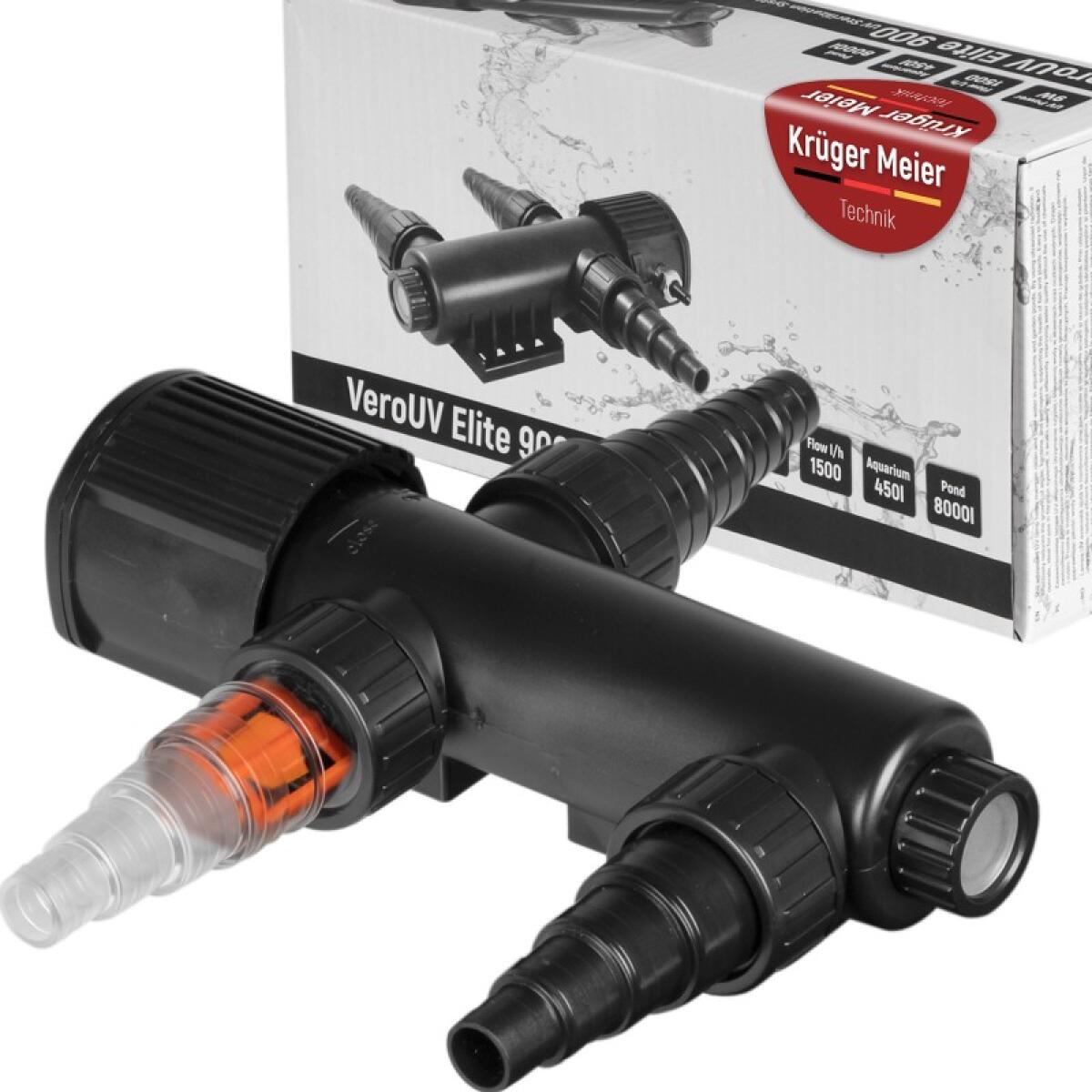 Стерилізатор Kruger Meier VeroUV Elite 900 9W для акваріумів до 450 л і ставків до 8000 л