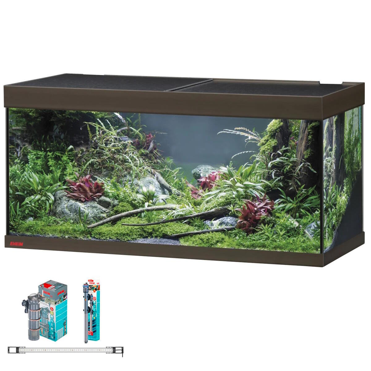 Аквариум Eheim vivaline LED 180 1x17W (LED) bronze без тумбы (0613052)