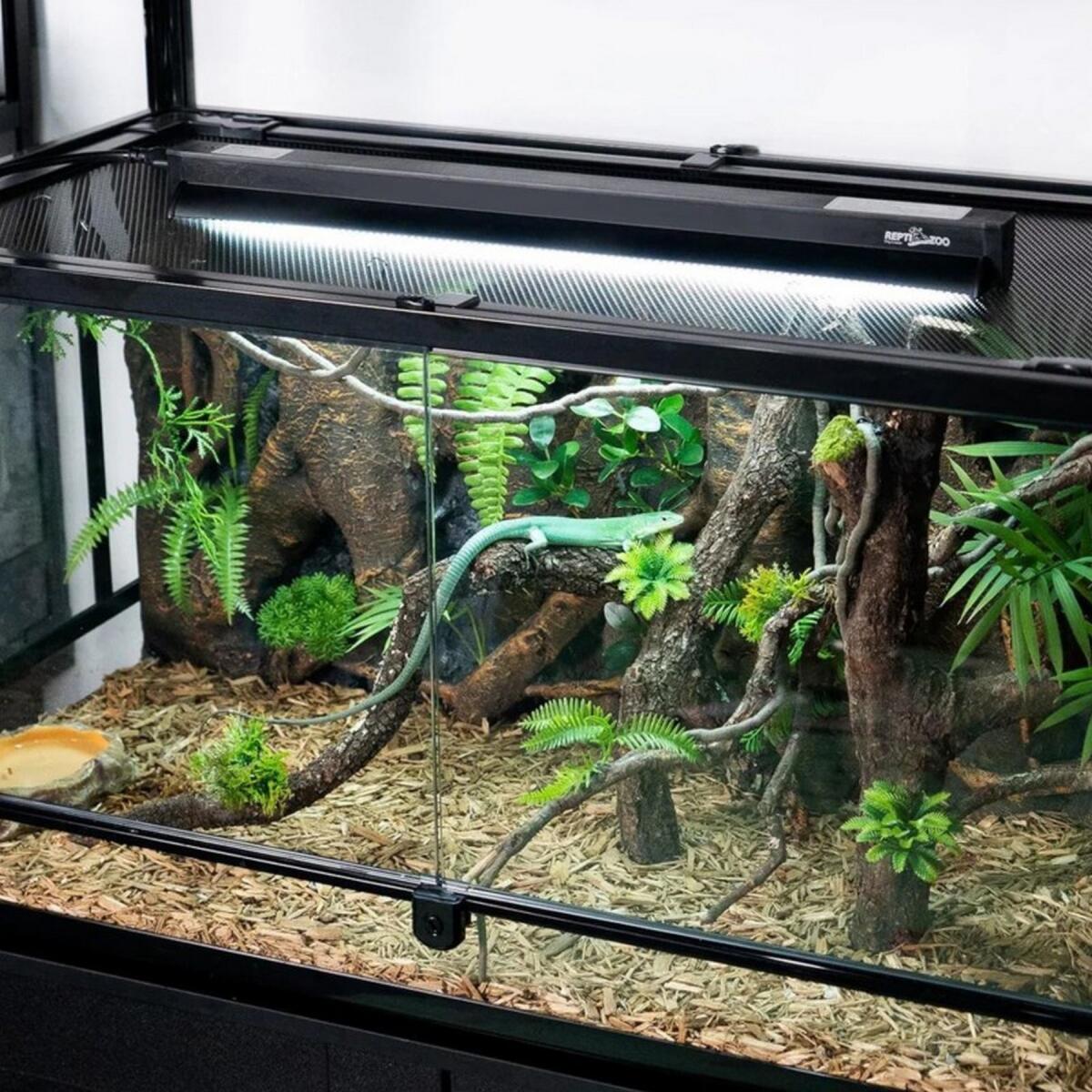 Світильник з лампою T5 Repti-Zoo Lighting Combo Smart KIT 10.0 UVB 8W 31.5 см (ZAT2808ST) для рептилій