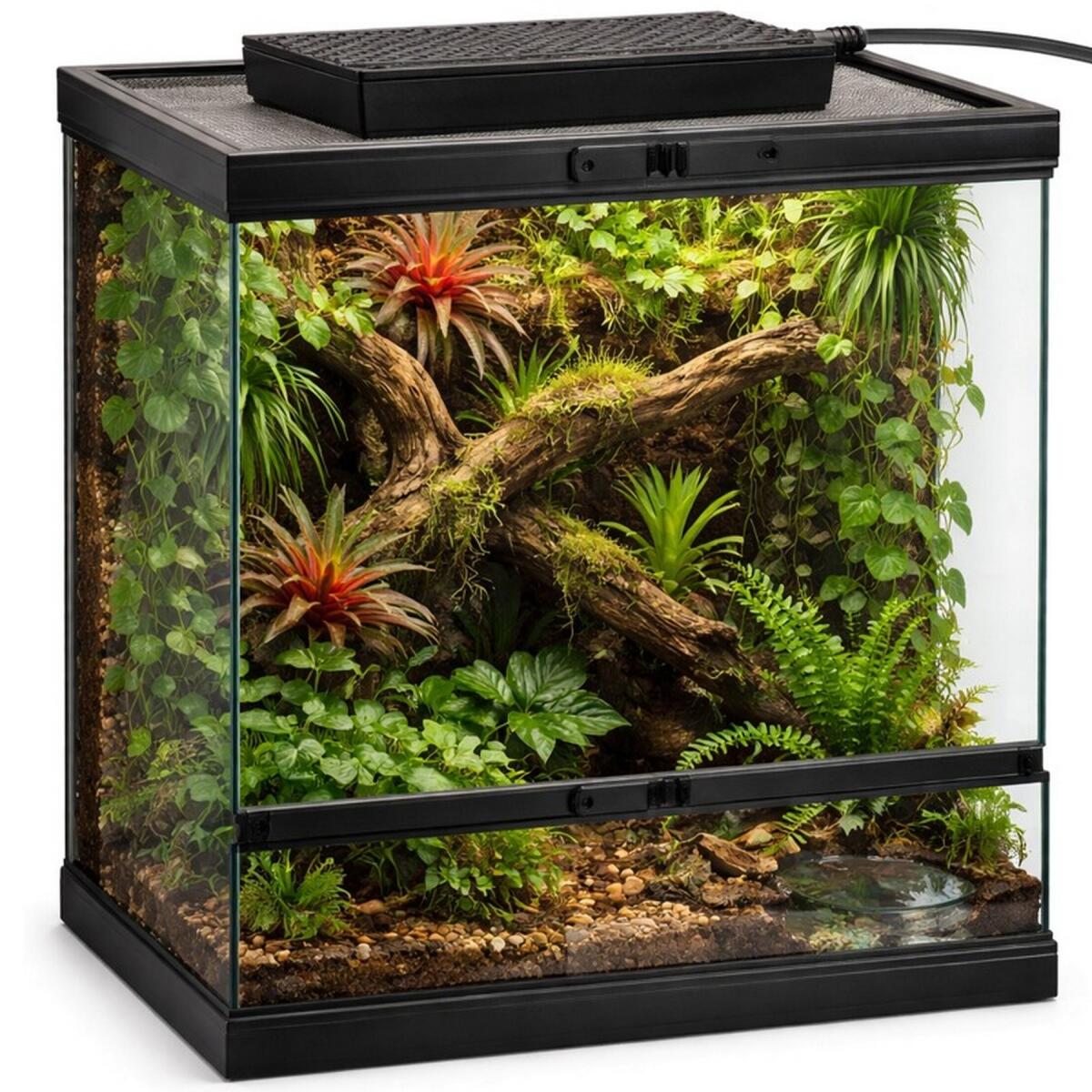 Інфрачервона нагрівальна панель для тераріуму Terrario AeroTherm 16W 15.6x10x2.9см