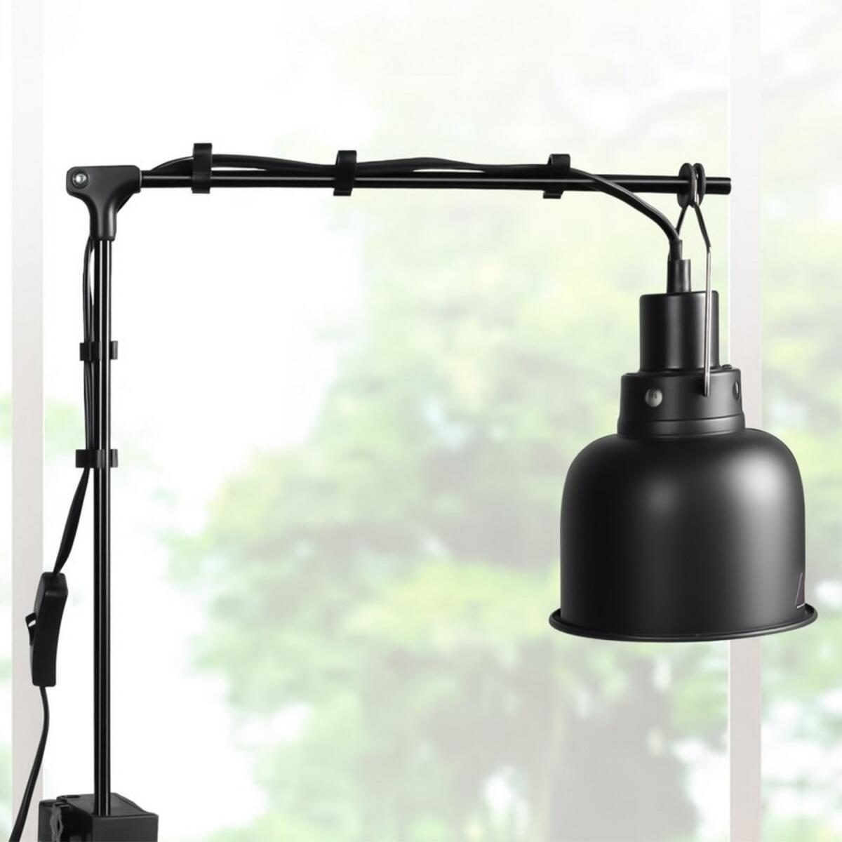 Тримач для ламп Repti-Zoo Dual Light Bracket LH023D подвійний кронштейн для тераріуму 360°