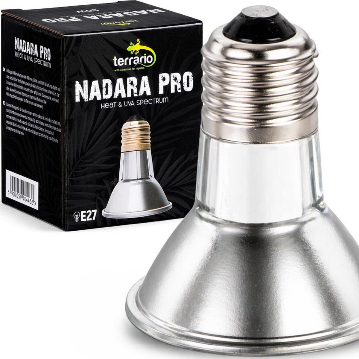 Галогенна лампа UVA Terrario Nadara Pro 50W E27 для тераріуму