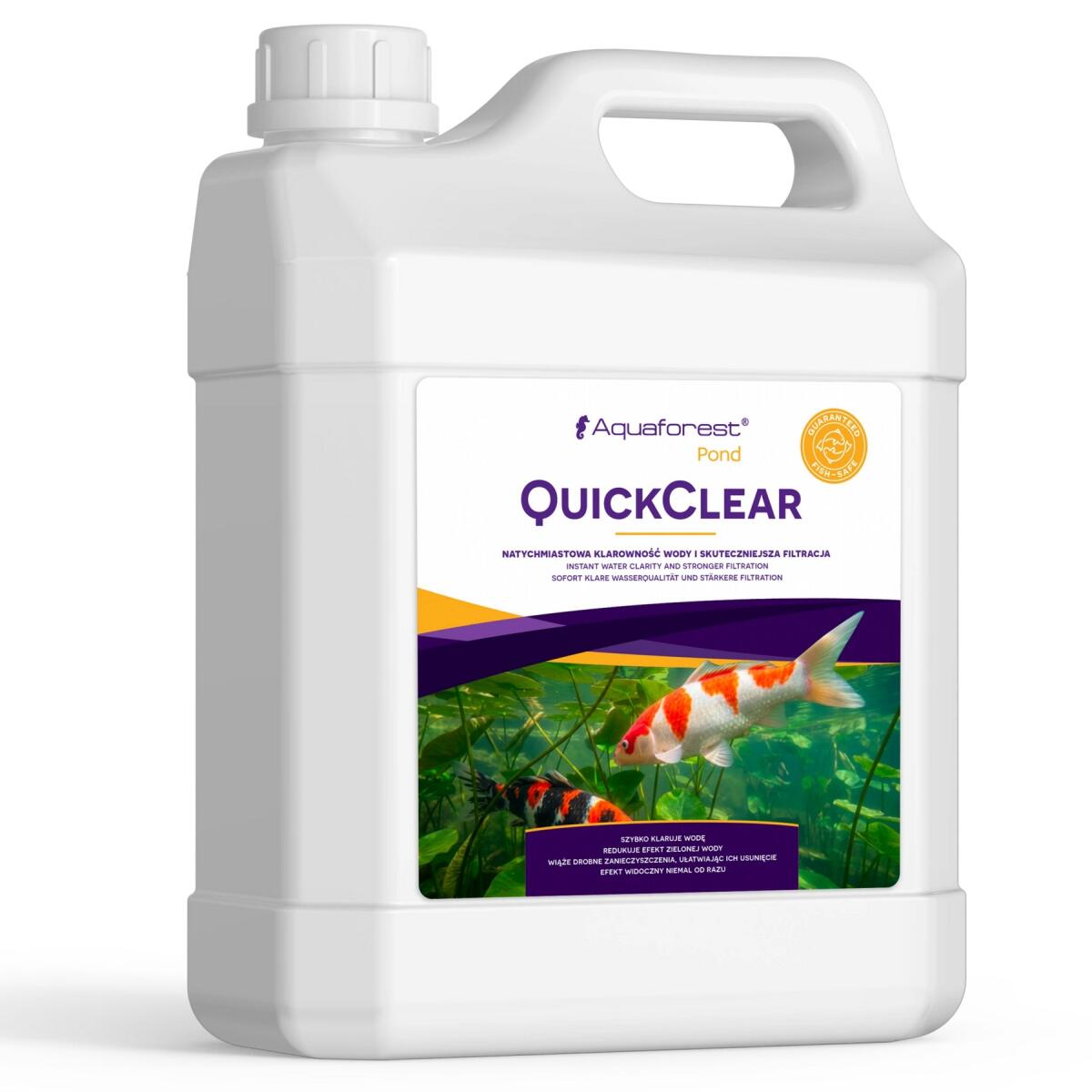 Засіб для швидкого очищення та освітлення води у ставку Aquaforest Quick Clear POND 1л