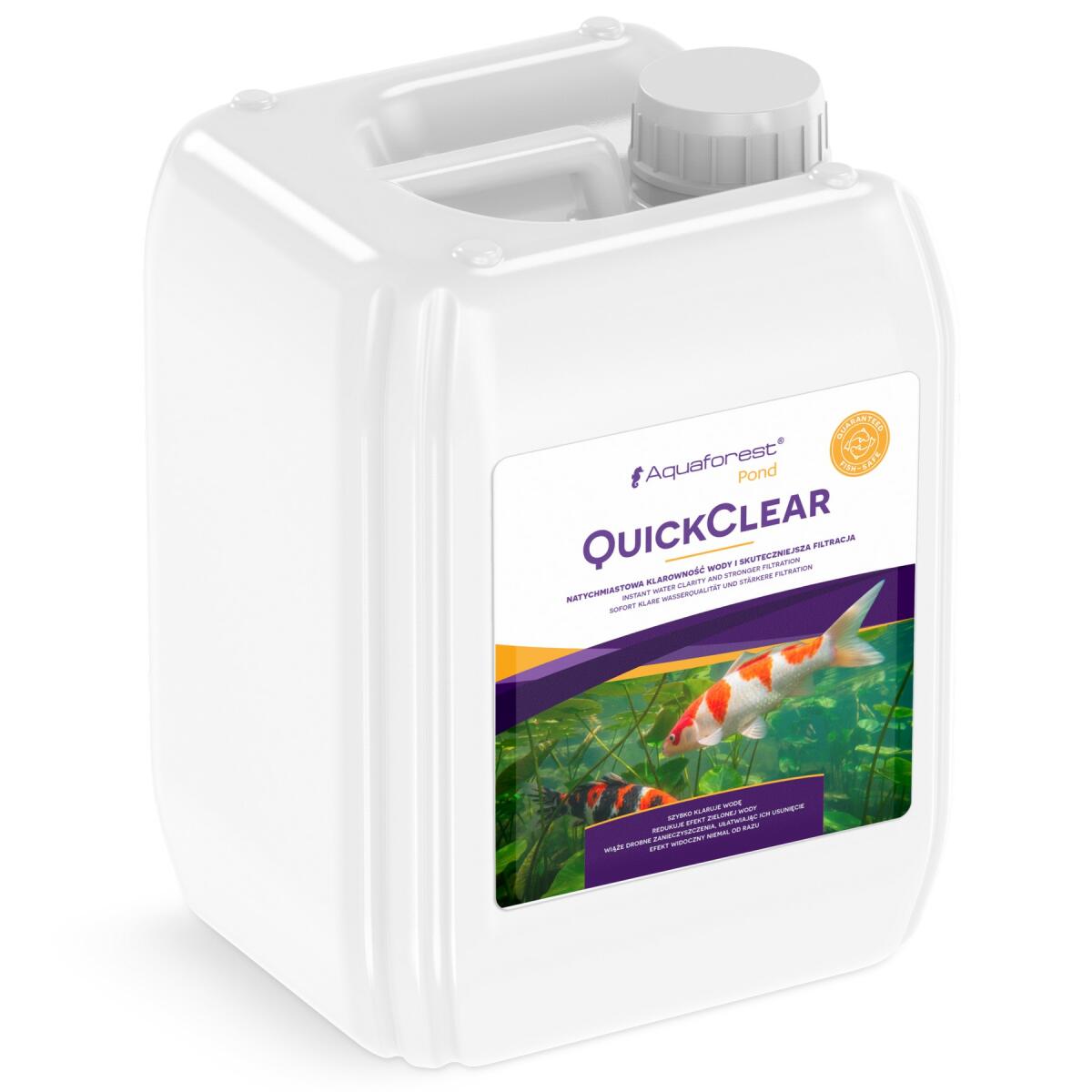 Засіб для швидкого очищення та освітлення води у ставку Aquaforest Quick Clear POND 5л