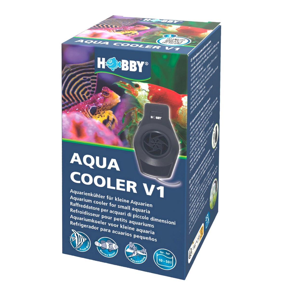 Модуль охолодження для акваріума Hobby Aqua Cooler V1 12V 1 вентилятор 10-50 л (10950)
