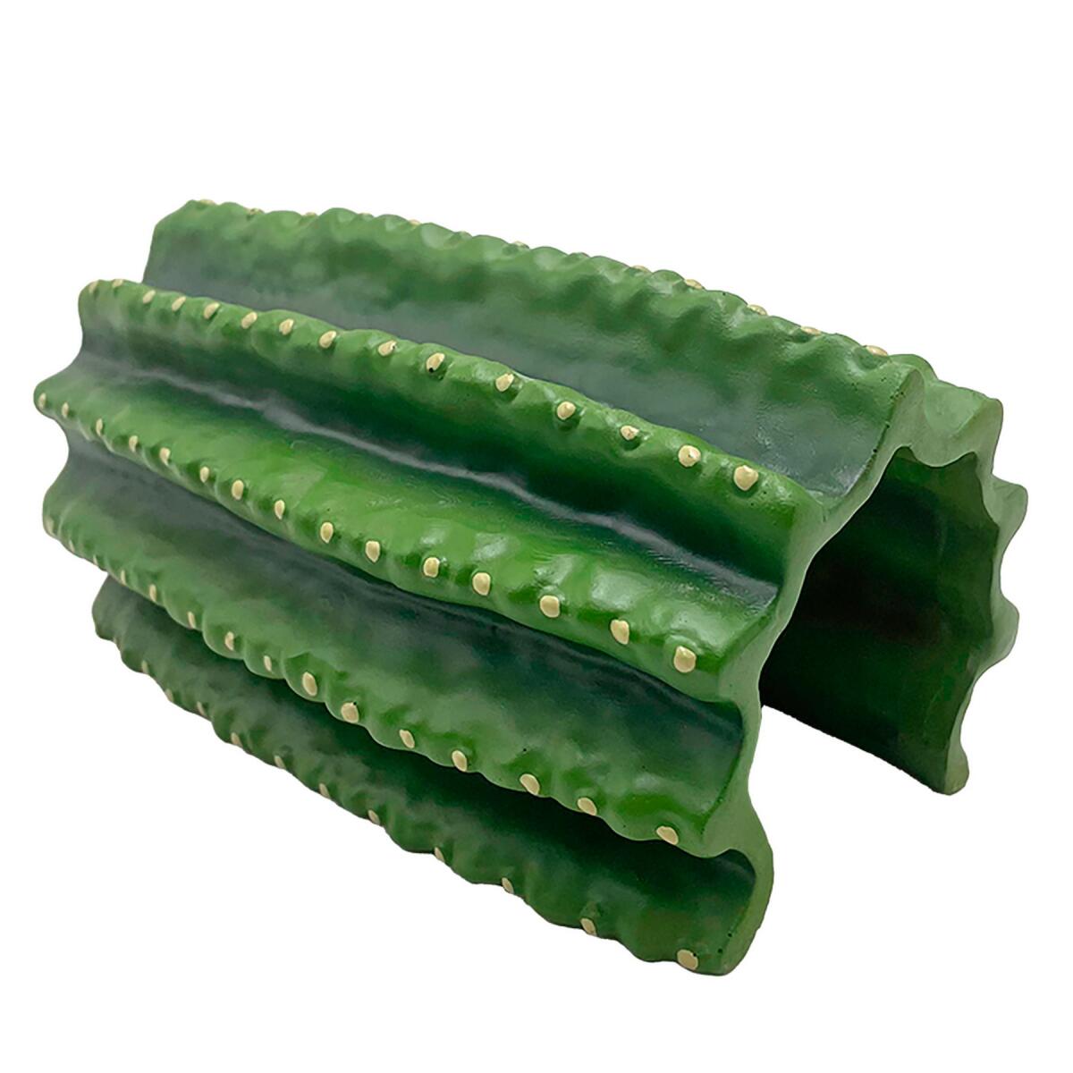 Декорация укрытия кактус Hobby Cactus Tube 1 13,5×8,5×7 см для террариума (36510)