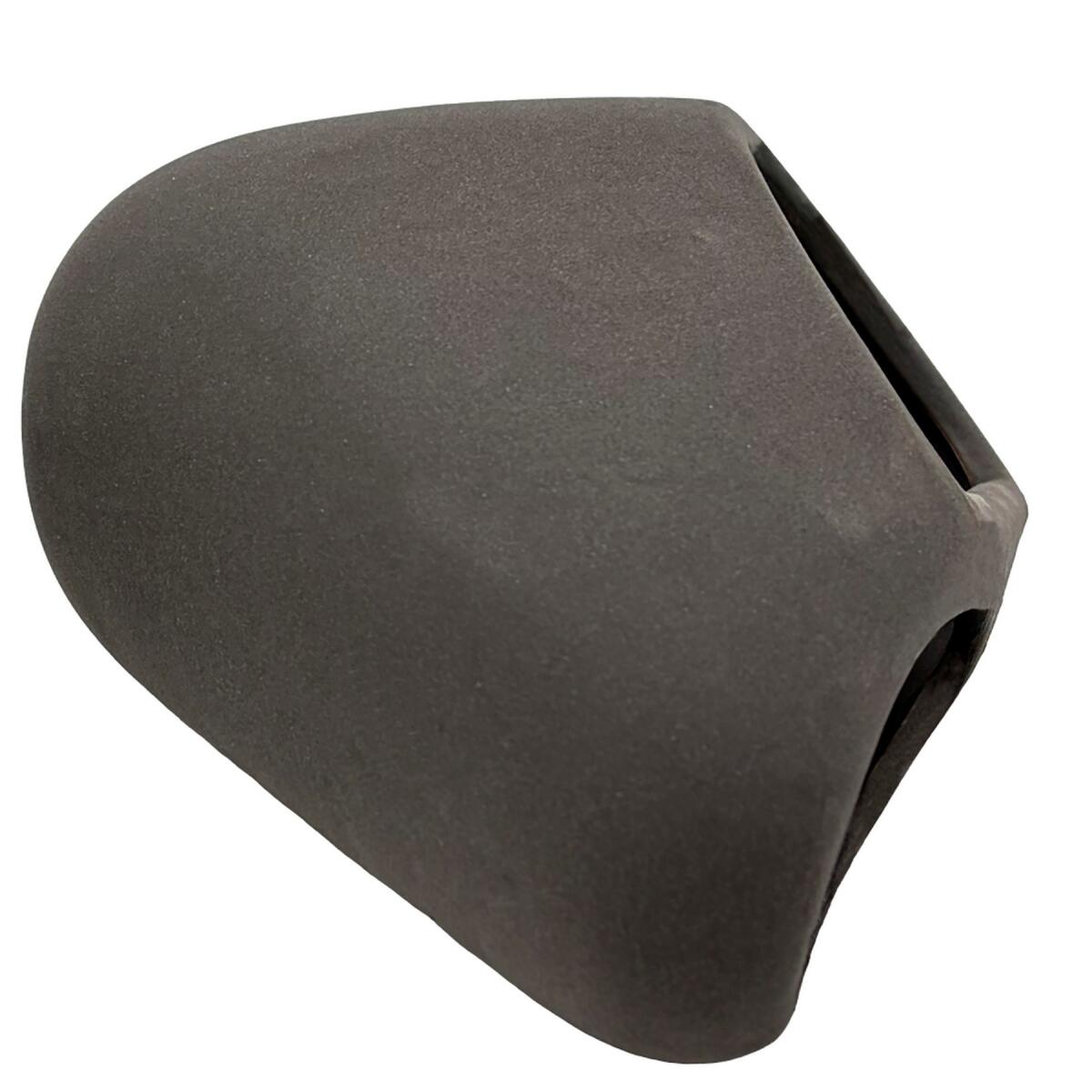 Декорація Hobby Wave Cave 2 dark 17x16x8,5 см - керамічне укриття для риб і креветок в акваріумі (41656)