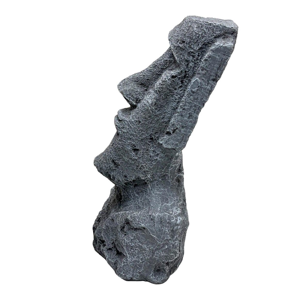 Декорація Hobby Moai Ora 2 15×12×22см - статуя Моаї з укриттям для акваріума і тераріуму (41718)