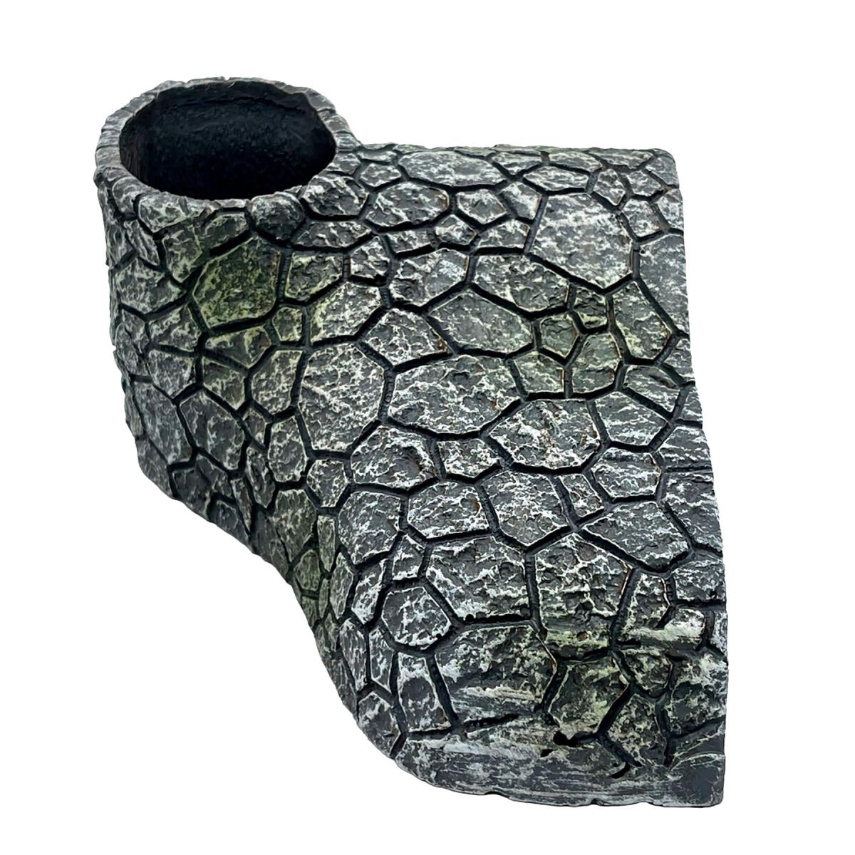 Декорація Hobby Cracked Rock Cave 2 19x14x8см для акваріума і тераріуму (41793)