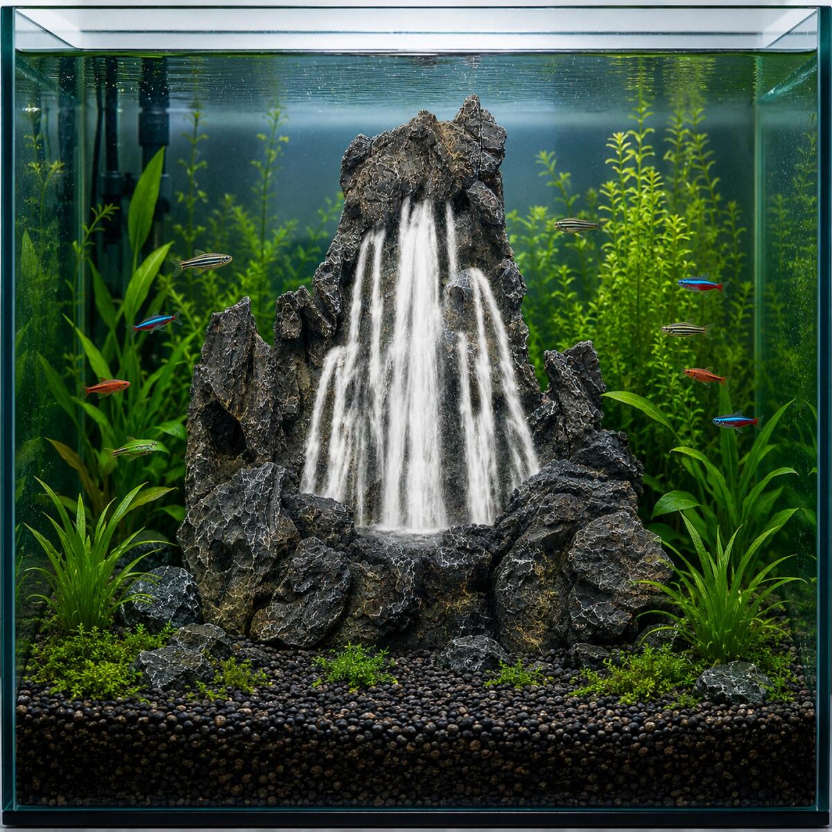 Декорація Hobby Sandfall 25,5×20×26,5 см - підводний піщаний водоспад для акваріума (41796)