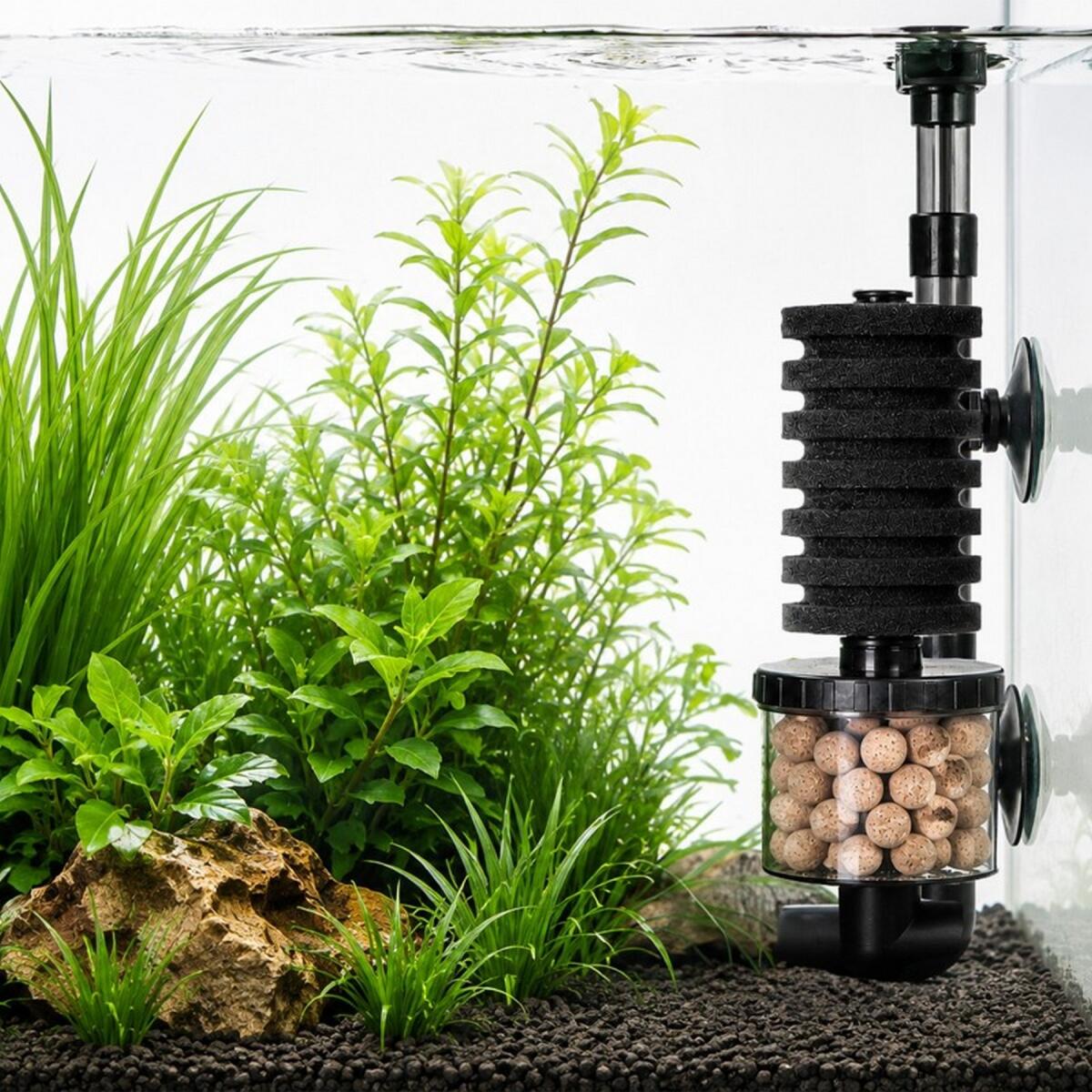 Внутрішній фільтр Kruger Meier AeroTwin BIO S для акваріума 20-60 л, 350 л/год, 3 Вт