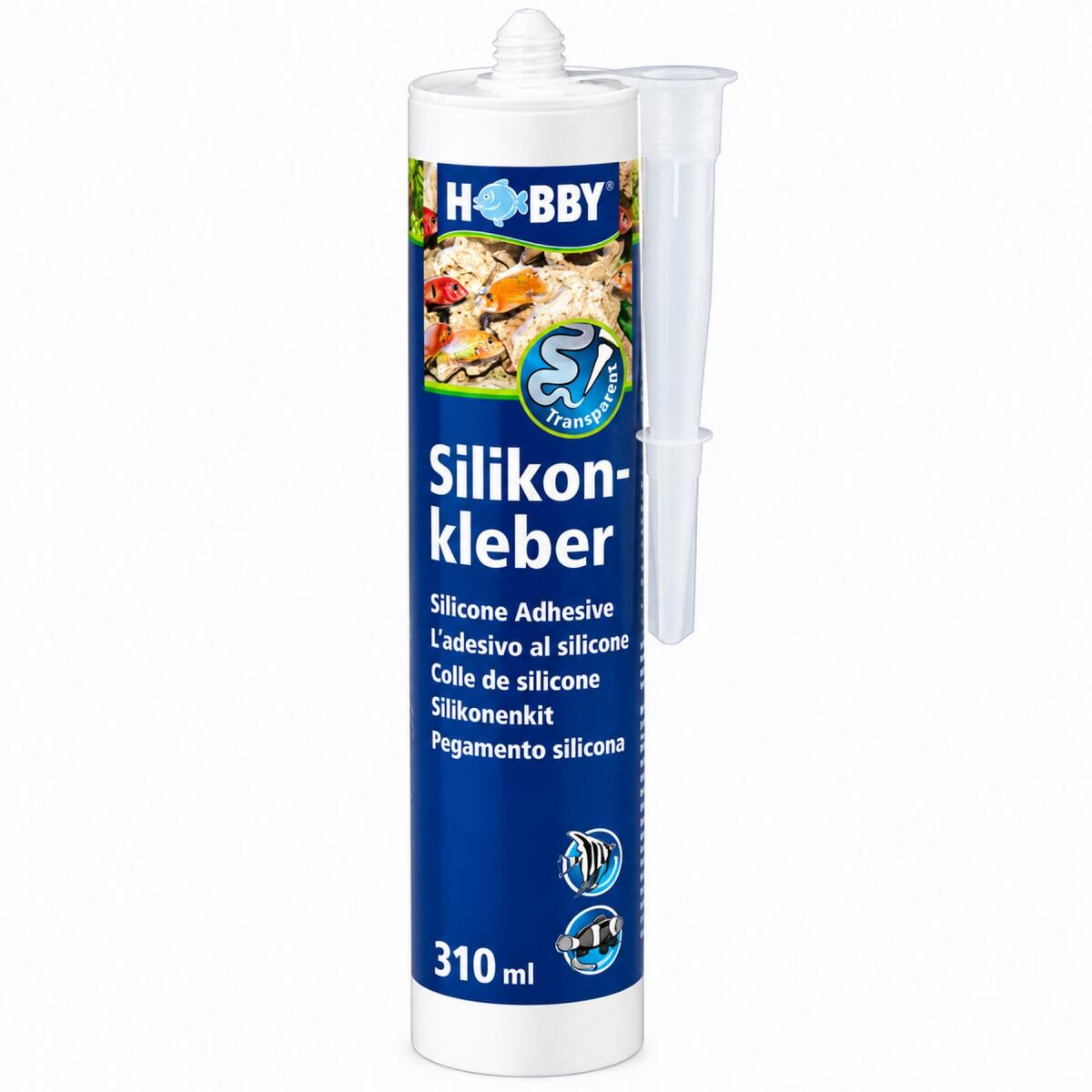 Силікон прозорий для акваріумів та тераріумів Hobby Silicon Adhesive 310 мл (11940)