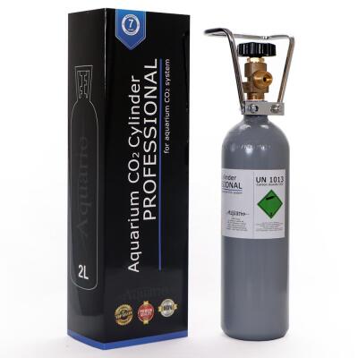 Баллон CO2 многоразовый Aquario BLUE 2л 47см (ACO2-2L)
