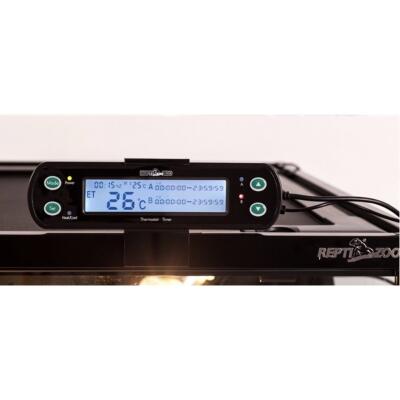 Термостат-гігростат з таймером Repti-Zoo Controller Deluxe THC09 (3 канали, LCD дисплей, день/ніч)
