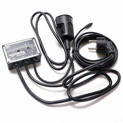 Аналоговий димер термостат Komodo Dimmer Thermostat 100W для нагрівального кабелю або мати