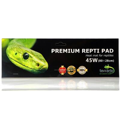 Нагревательный мат с регулировкой Terrario Premium Repti Pad 45W 80x28см для террариума
