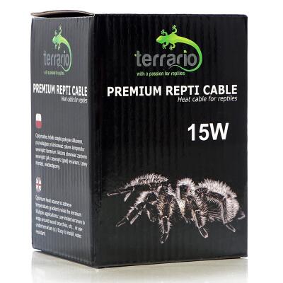 Нагрівальний кабель Terrario Premium Repti Cable 15W 4м для тераріуму з силіконовим покриттям