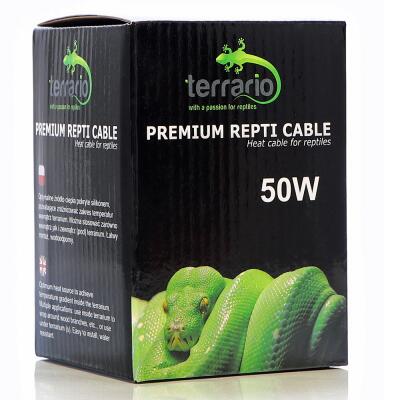 Нагрівальний кабель Terrario Premium Repti Cable 50W 7м для тераріуму з силіконовим покриттям