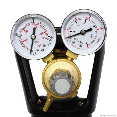 Редуктор CO2 Aqua Nova для заправляемых баллонов W21,8х1/14 (CO2REG1)