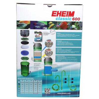 Внешний фильтр Eheim classic 600 Plus (2217020)