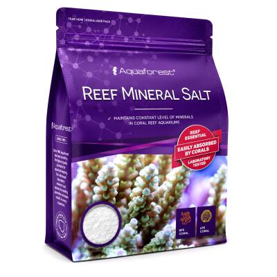 Сіль не містить (NaCl) хлорид натрію Aquaforest Reef Mineral Salt 800г (730303)