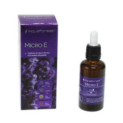 Мікроелементи для коралів Aquaforest Micro E 10 мл - добавка важких металів для морського акваріума
