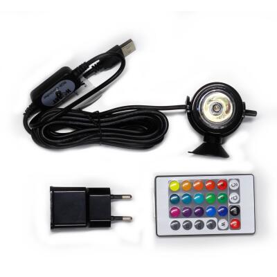 Розпилювач з LED освітленням Hobby Bubble Air Spot colour & moon (00677)