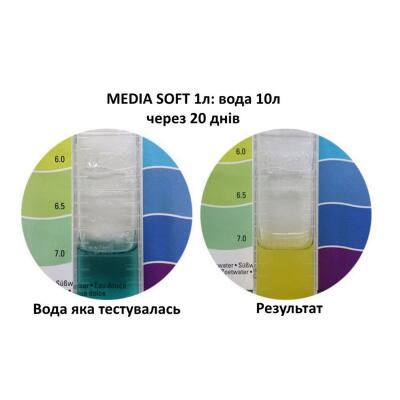 Наповнювач для біофільтрації зі зниженням pH Aquario Neo Media Soft Mini 1л