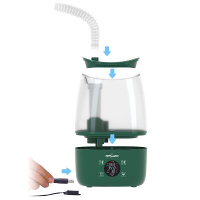 Цифровой генератор тумана с гигростатом Repti-Zoo Digital Fogger with Hygrostat (TF07) для террариума