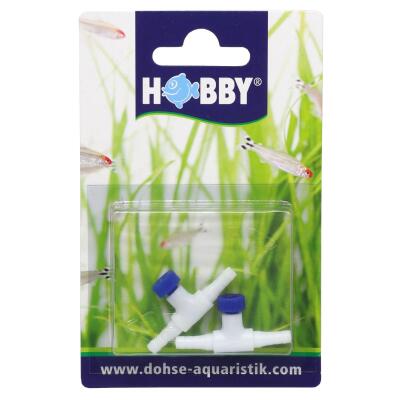 Кран для шланга 4/6мм Hobby Air Valve 2шт. (63610)