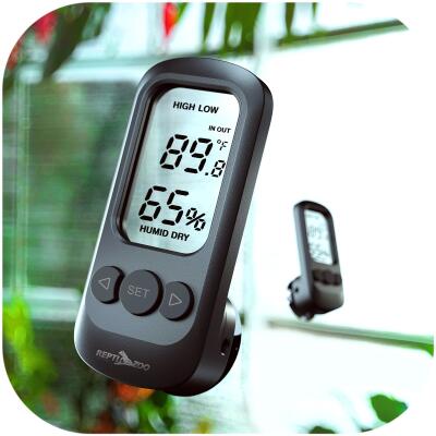 Гигрометр - термометр цифровой Repti-Zoo Digital Alarm Thermometer Hygrometer (SH129)