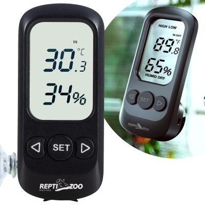 Гигрометр - термометр цифровой Repti-Zoo Digital Alarm Thermometer Hygrometer (SH129)