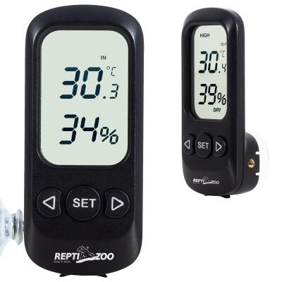 Гигрометр - термометр цифровой Repti-Zoo Digital Alarm Thermometer Hygrometer (SH129)