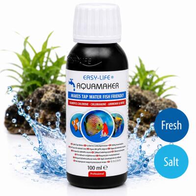 Кондиционер и детоксикатор воды Easy-Life AquaMaker 100мл (AQM0100) для пресноводных морских аквариумов