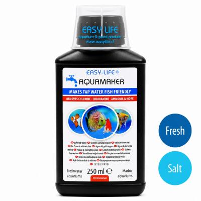 Кондиционер и детоксикатор воды Easy-Life AquaMaker 250мл (AQM0250) для пресноводных морских аквариумов
