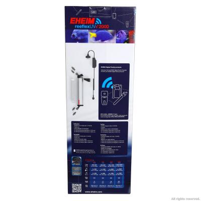 Стерилизатор с Wi-Fi управлением Eheim reeflexUV+e 2000 (3735210)