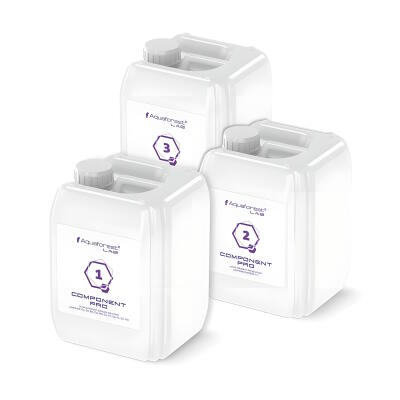 Микро и макроэлементы для морского аквариума Aquaforest Components Pro 1,2,3, 3x5л (739566)