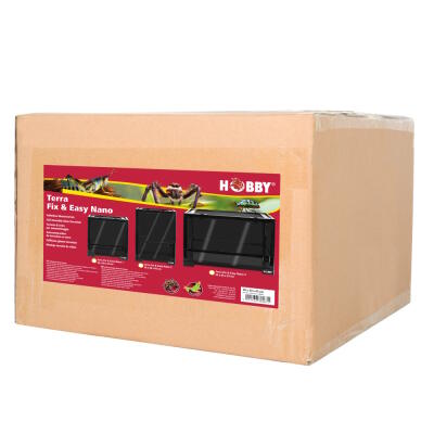 Тераріум скляний Hobby Terra Fix & Easy Nano 3 45x45x32см (36069)