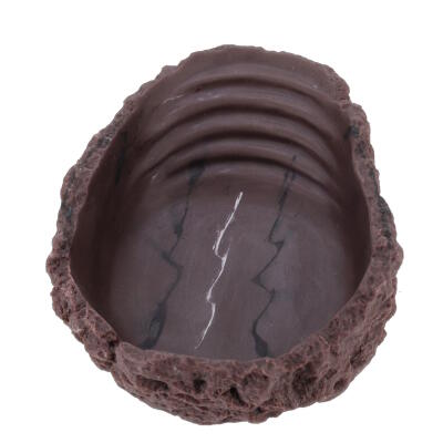 Поїлка та миска для купання Hobby Drinking Bowl M grey-beige 150мл. 14x11x5см (36275)