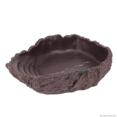 Поїлка та миска для купання Hobby Drinking Bowl L grey-beige 550мл. 20x16x5см (36280)