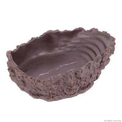 Поїлка та миска для купання Hobby Drinking Bowl L grey-beige 550мл. 20x16x5см (36280)