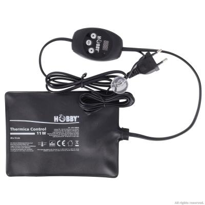 Нагрівальний мат водонепроникний з контролером Hobby Thermica Control 11 Ват IP67 20x15см (37125)