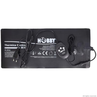 Нагрівальний мат водонепроникний з контролером Hobby Thermica Control 36 Ват IP67 45x20см (37127)