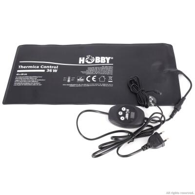 Нагрівальний мат водонепроникний з контролером Hobby Thermica Control 36 Ват IP67 45x20см (37127)