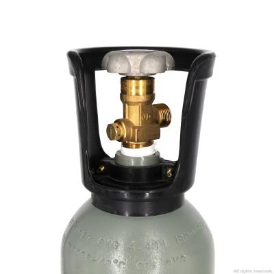 Балон CO2 з плоским дном Aqua Nova , метал, 5л. (NCO2-5L-GRAY)